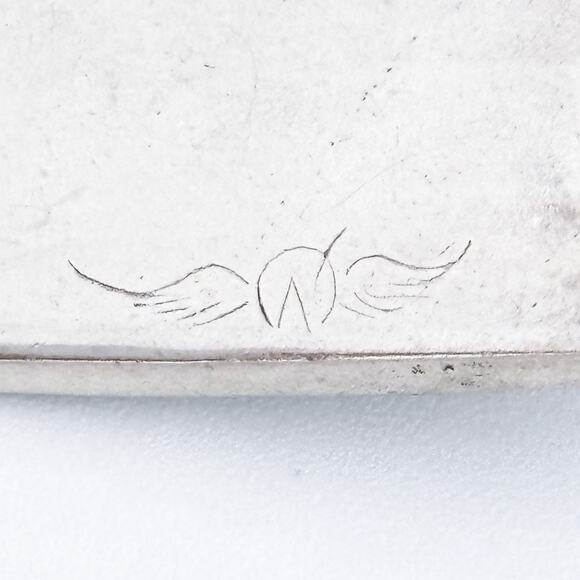 Vintage Sterling Silver Woodland Moonlit Night Bracelet 6.5” - Picture 5 of 7